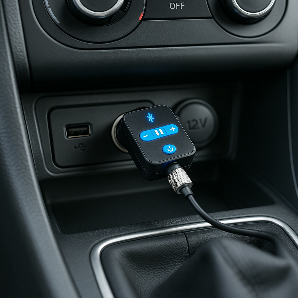 Módulo Bluetooth e adaptador USB/AUX para som original do Volkswagen Polo 9N