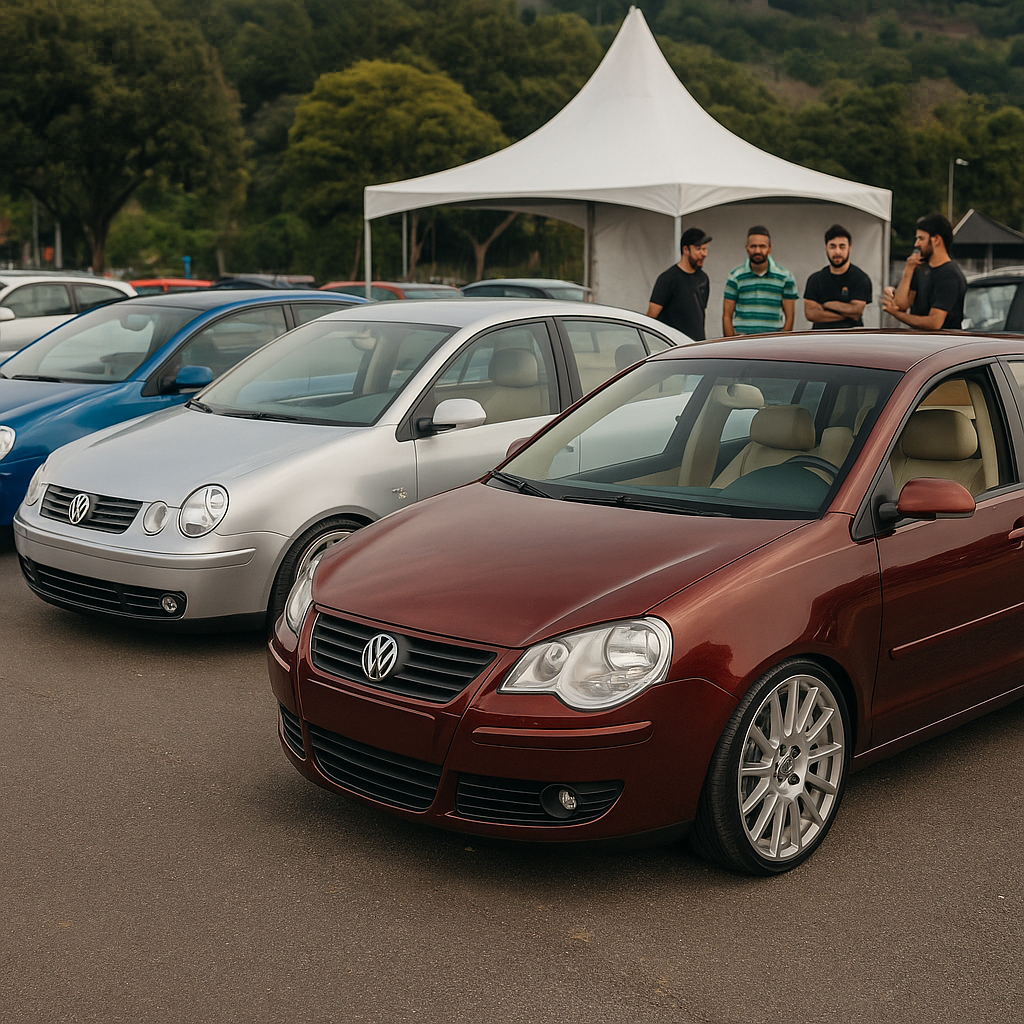 Encontros e comunidade do VW Polo 9N no Brasil