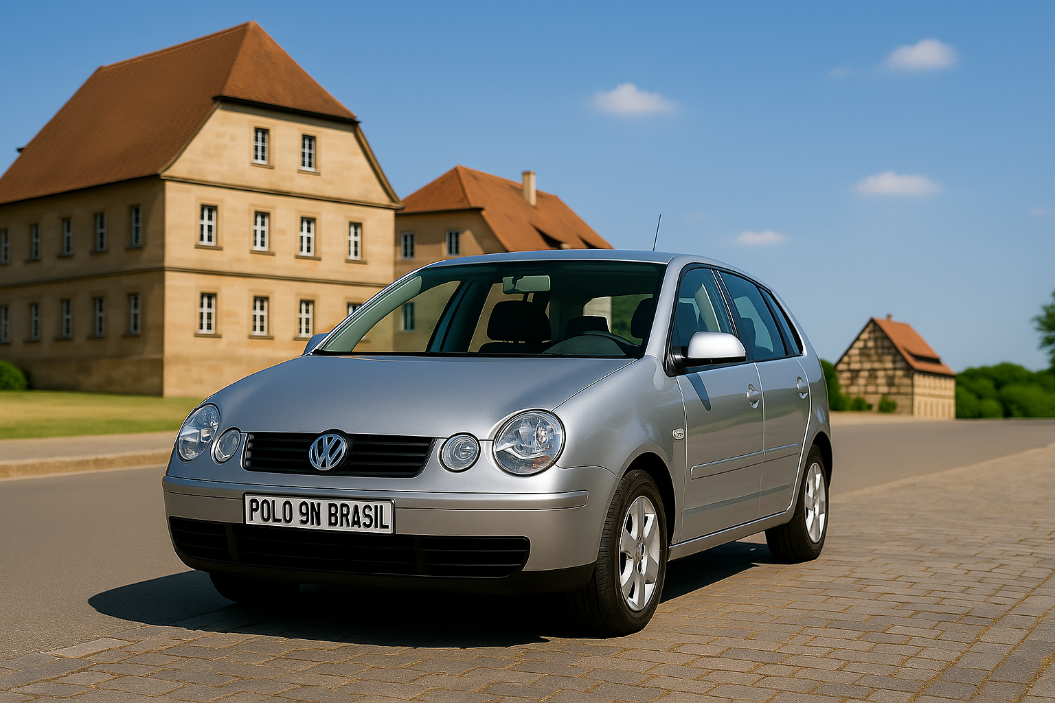 Volkswagen Polo 9N europeu, referência em tecnologia e refinamento