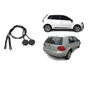 Par Cordão Do Tampão Compatível Com Polo E Golf 2003 A 2014
