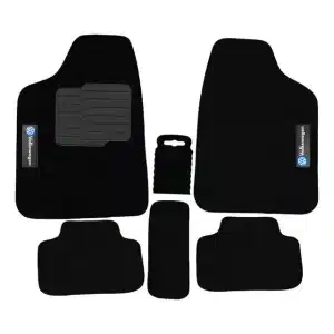 Jogo Tapete Volkswagen Personalizado 5 Pçs Carpete + Lixeira