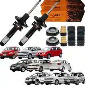 Par Amortecedor Dianteiro Com Kits Cofap Fox Polo Spacefox