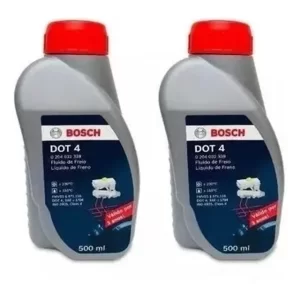 2 Fluido Oleo De Freio Dot 4 Dot4 Original Bosch 500ml