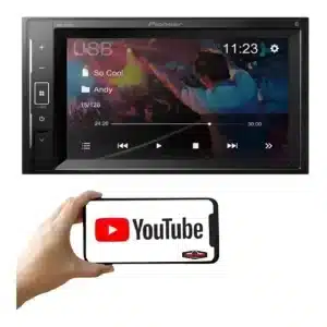 Dvd Automotivo Pioneer Dmh-a248bt 2 Din Usb Controle
