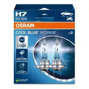 Par Lâmpada Osram Cool Blue Intense H7 5000k 12v 55w