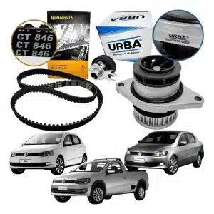 Kit Tensor Correia Bomba Agua Gol Voyage Saveiro G5 G6 Ea111