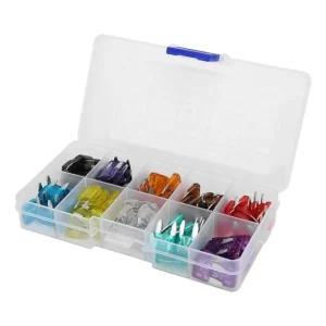 Kit 120 Unidades Fusivel Carro Automotivo Lamina Medio