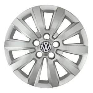 Calota Adap. Vw Fox Polo Hatch 2003 A 2021 Aro 14 Jogo 121g Prata