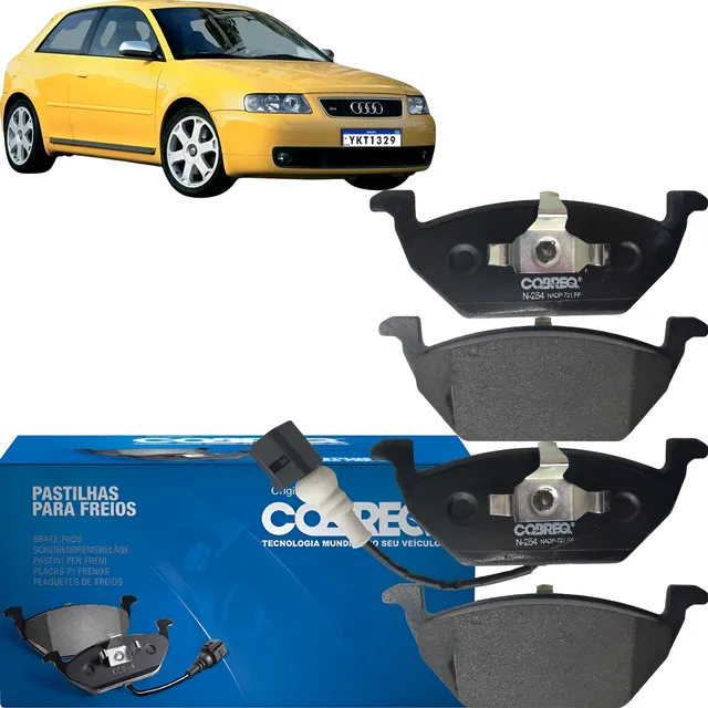 Pastilha De Freio Dianteira A3 Bora Crossfox Spacefox Jetta