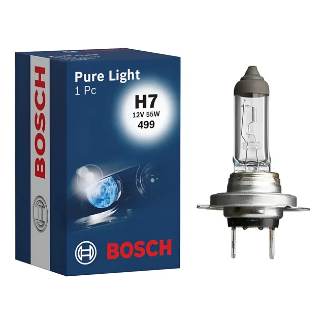 Lâmpada H7 Pure Light 12v 55w Bosch Original