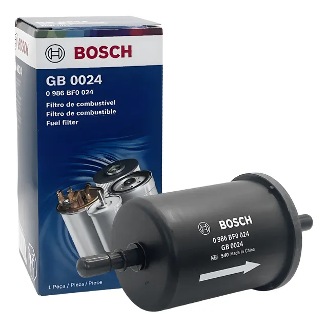Filtro De Combustível Original Bosch Flex Gasolina Gb0024 Vw Polo 2004-2014