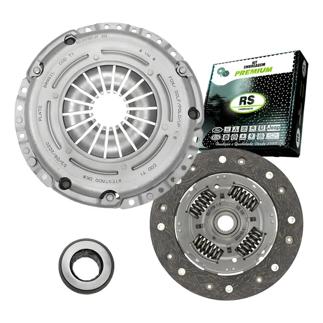 Kit Embreagem Vw Gol Saveiro G5 G6 Fox Voyage Polo 1.6